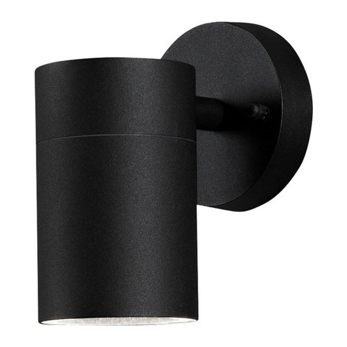 Konstsmide Modern Außenwandleuchte Schwarz GU10 35W aus Aluminium und Glas - Bild 2