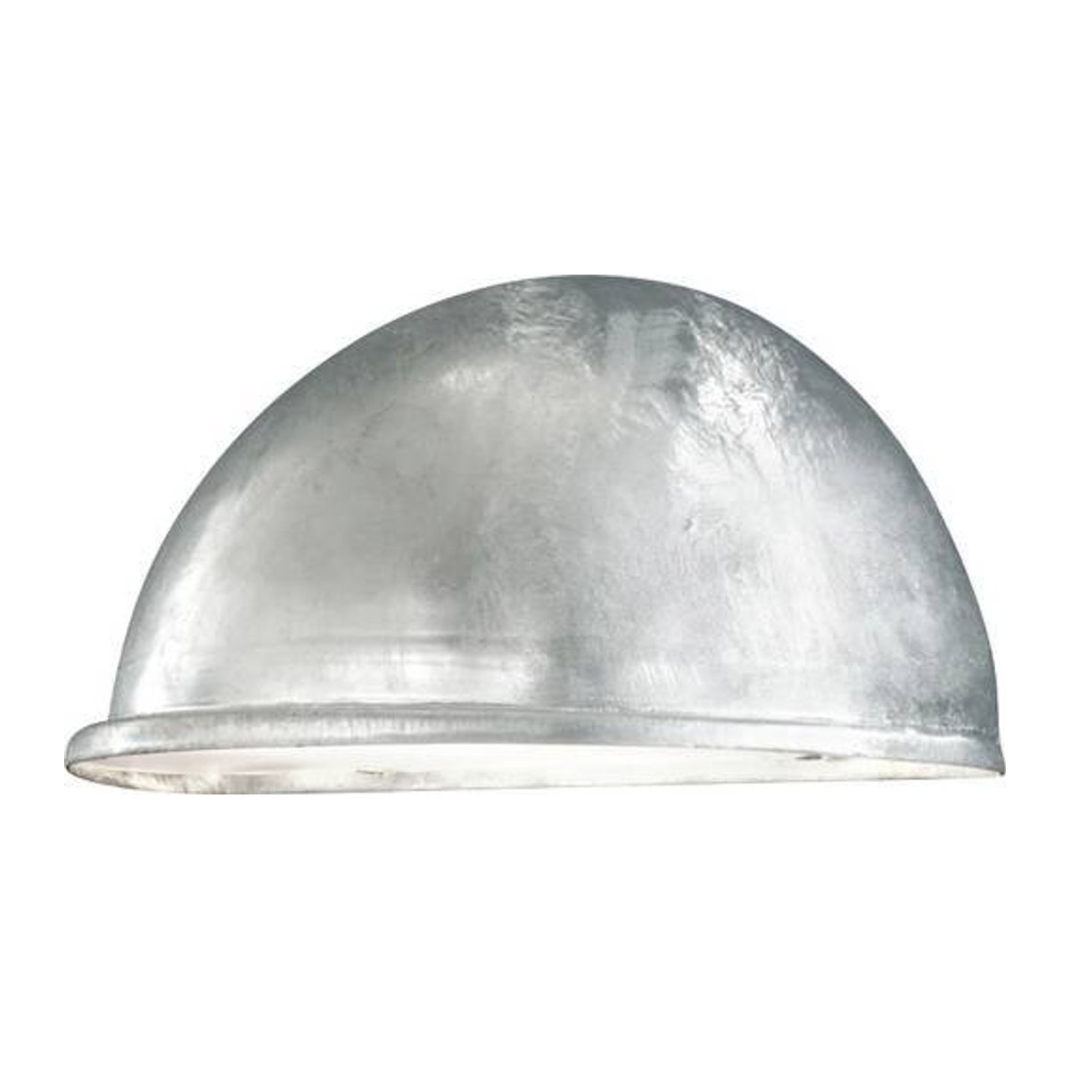 Konstsmide Torino Außenwandleuchte Downlight aus Metall in Alufarben, B/H: 28 x 13,5 cm, E27, IP23 - Bild 1