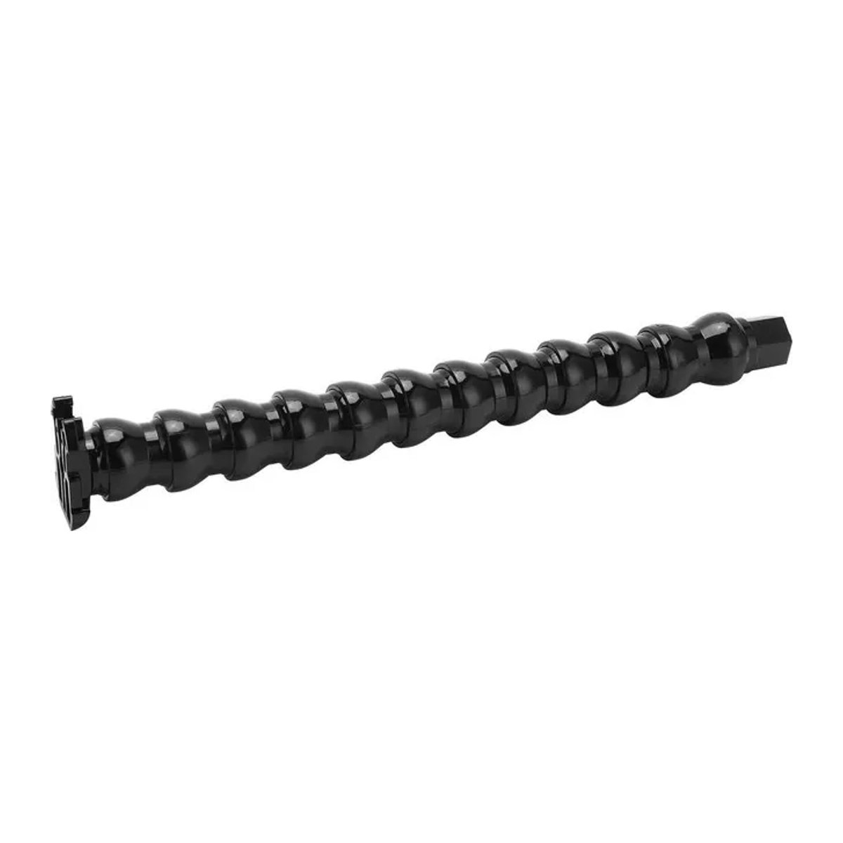 Koogeelife FLW 271 Flexibles Einbeinstativ mit Schwanenhals und Klemmenhalterung, Schwarz, 1/4 Zoll Schraube - Bild 1