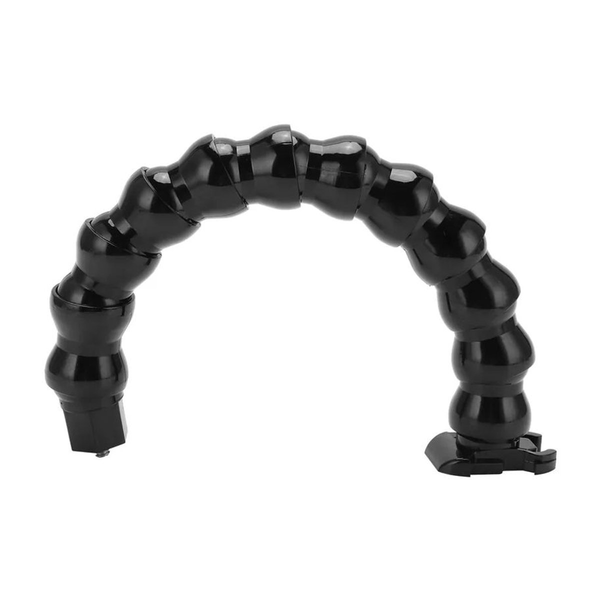 Koogeelife FLW 271 Flexibles Einbeinstativ mit Schwanenhals und Klemmenhalterung, Schwarz, 1/4 Zoll Schraube - Bild 4