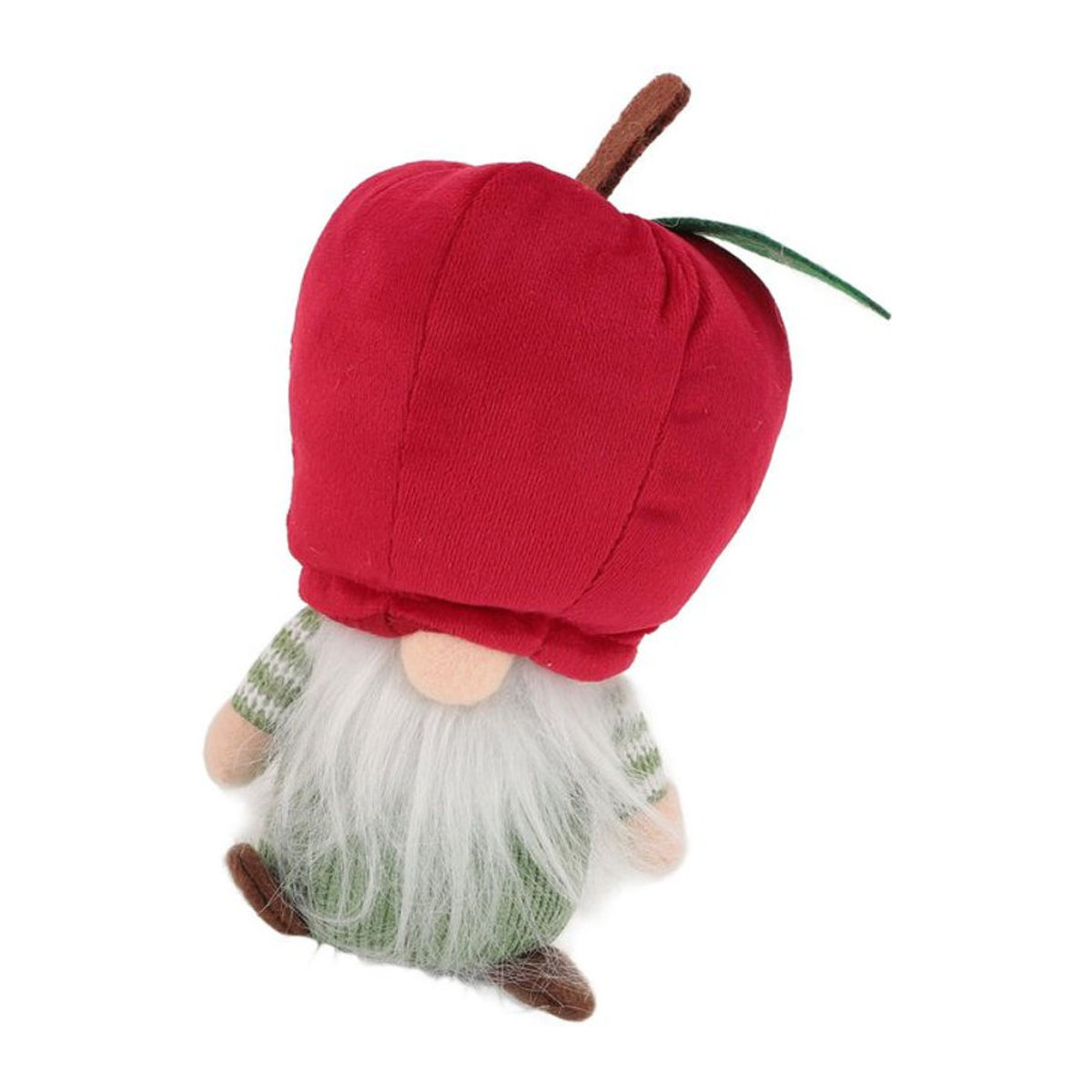 Koogeelife Handgefertigte Gnome Deko Figur Rot aus Textil für Wohnzimmer und Feiern - Bild 1