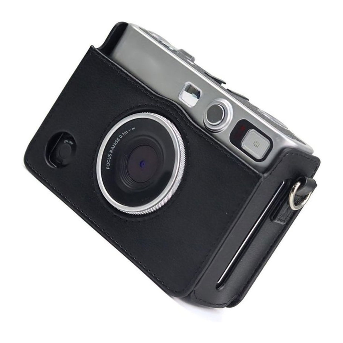 Koogeelife Retro Kameraetui aus PU-Leder für Instax Mini in Schwarz - Bild 1