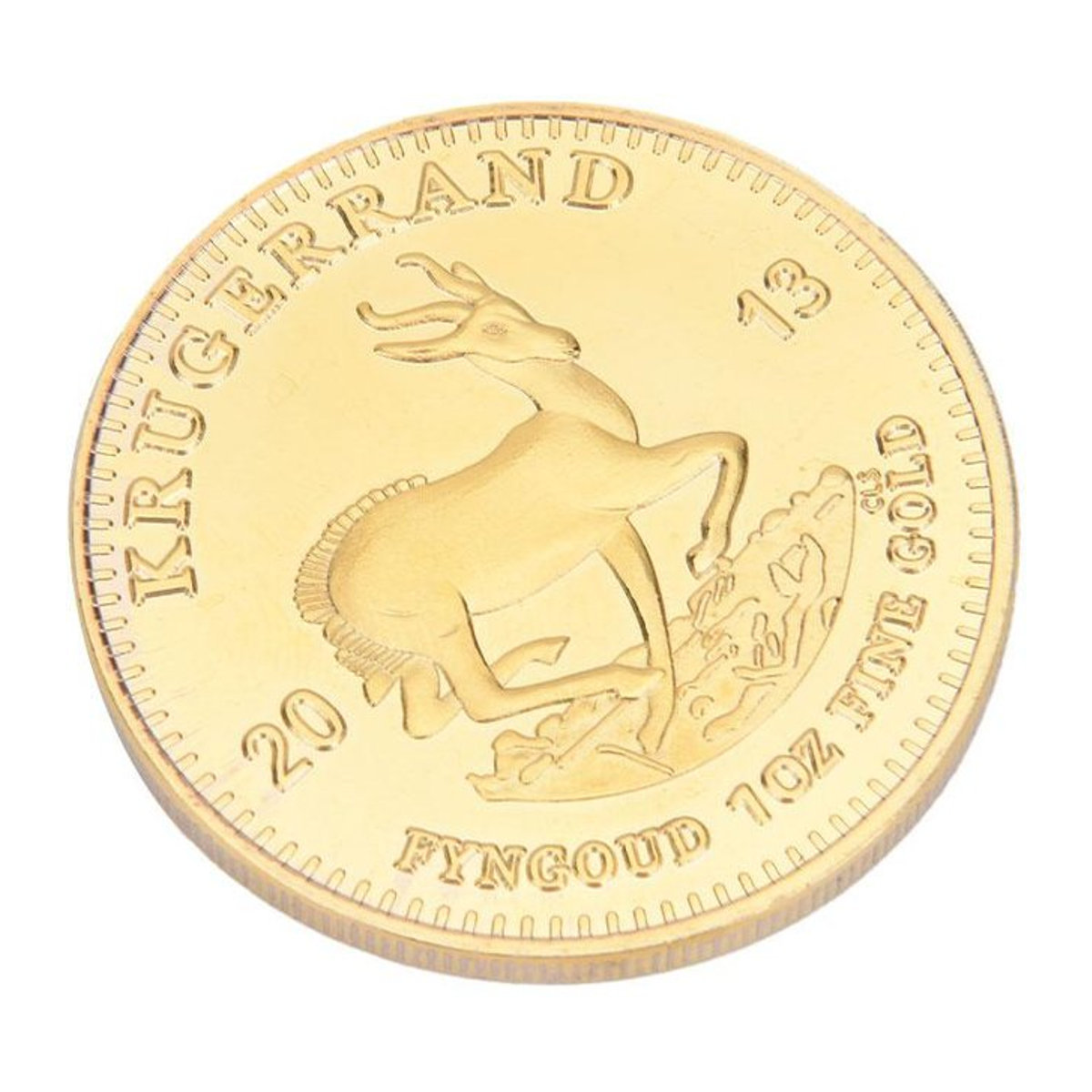 Kopie der südafrikanischen Krügerrand-Münze 2020 aus Gold mit 0,3 g - Bild 1