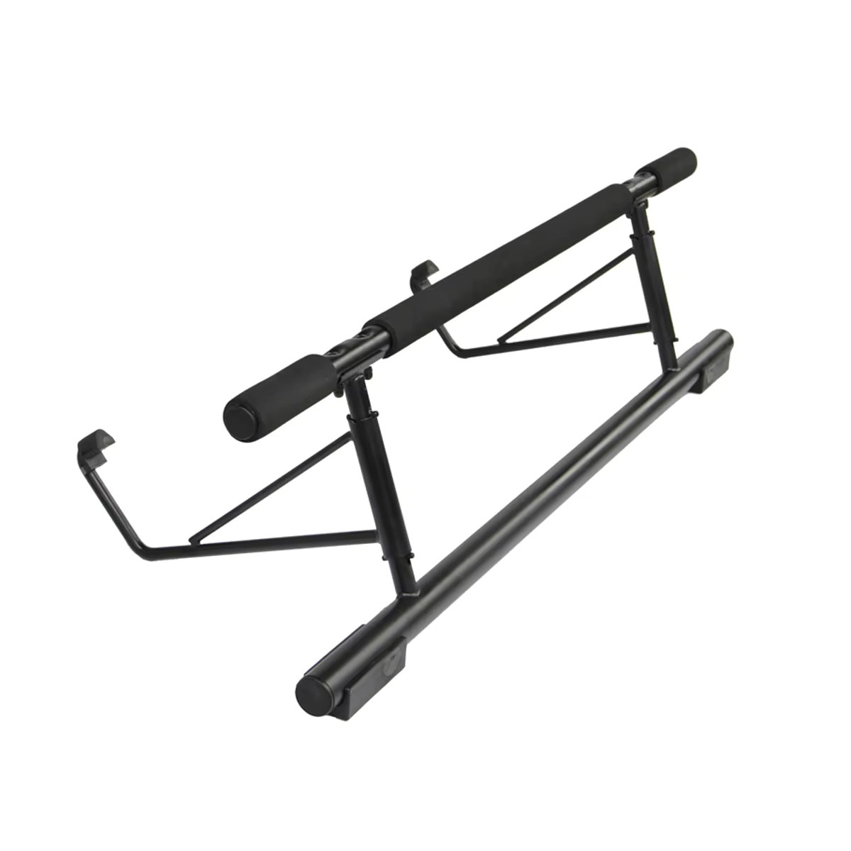 KORIKAHM Reckstange für das Heim-Fitnessstudio, Chin-up-Ausrüstung und tragbares Fitness-Überziehgerät für die Tür, Schwarz - Bild 2