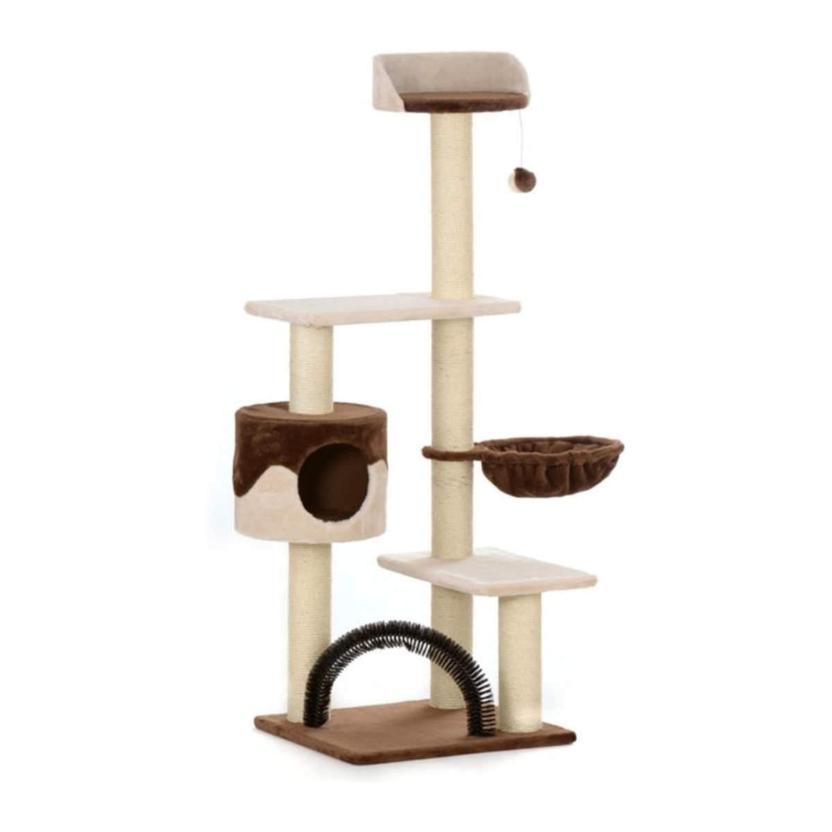 Kratzbaum Etagenboy von Silvio Design in beige-braun, Höhe: 110,7 cm - Bild 1