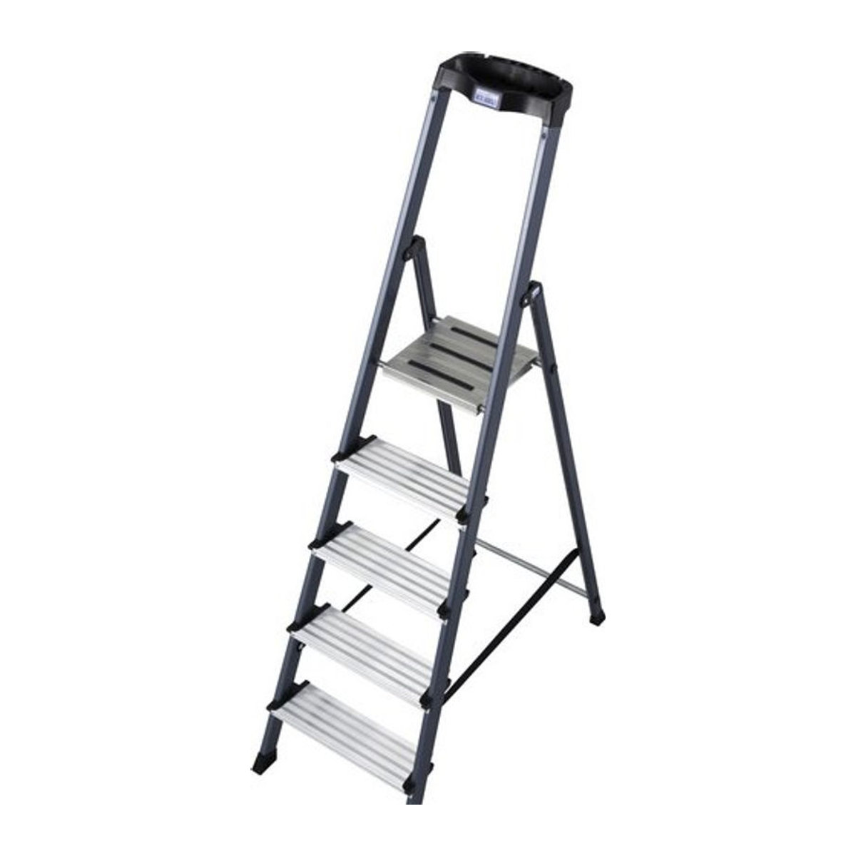 Krause Stehleiter Securo aus Aluminium in Silber - Bild 1