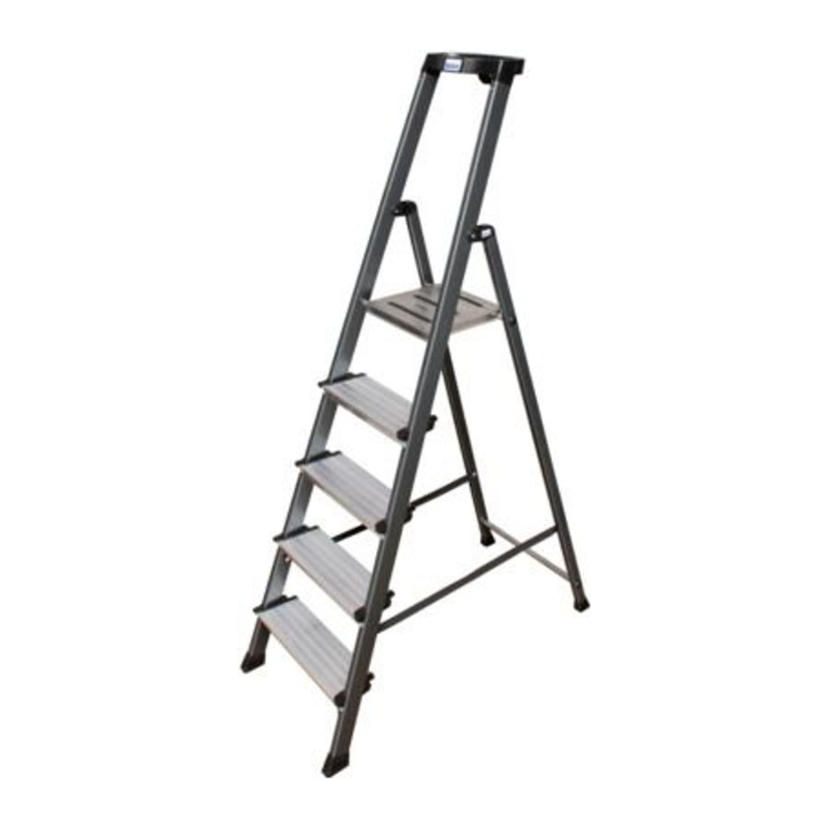 Krause Stehleiter Securo aus Aluminium in Silber - Bild 4
