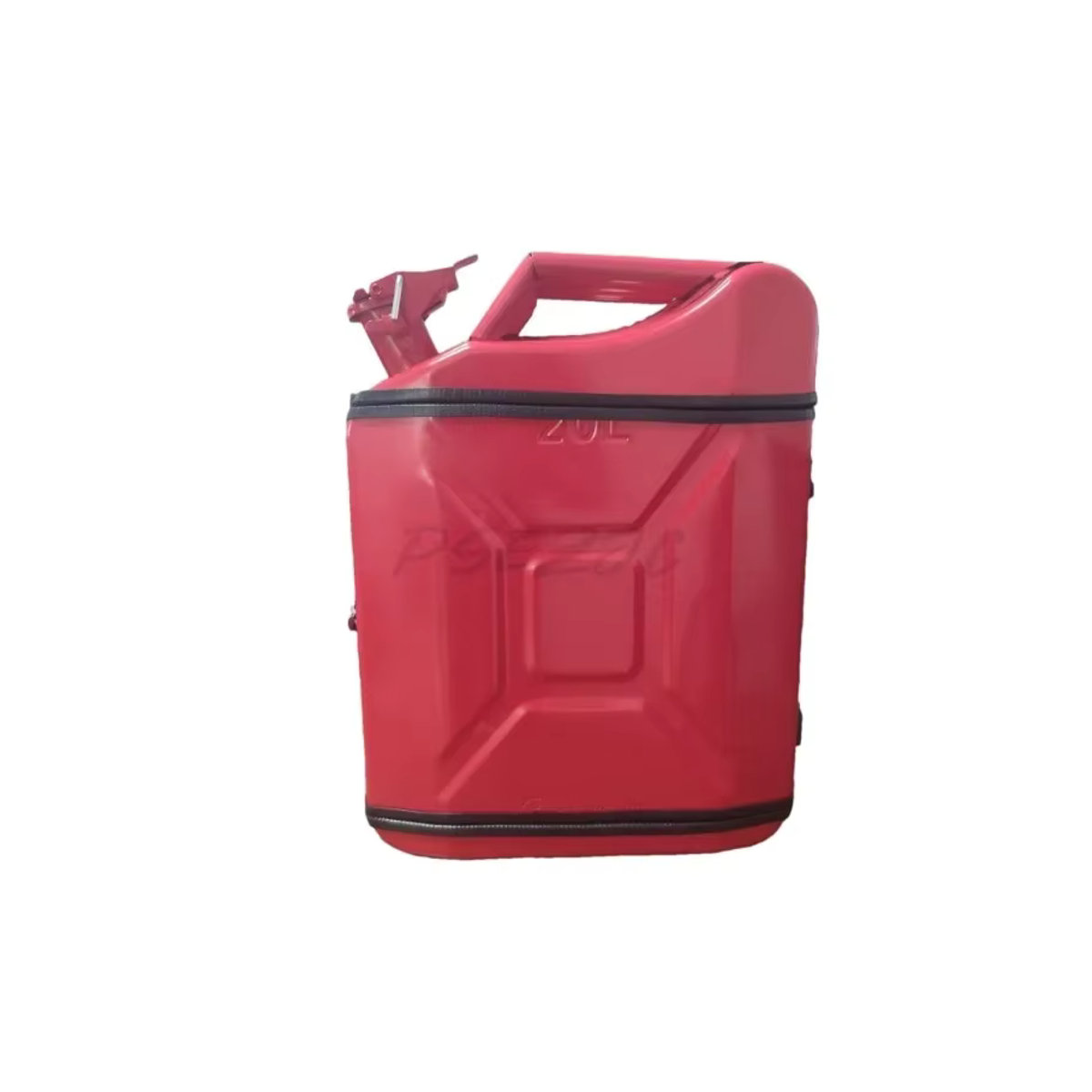 Kreativer Spirituosenschrank aus einem 20L Ölfass als Whiskey Bar Theke in Schwarz oder Rot im Industrial Design - Bild 5