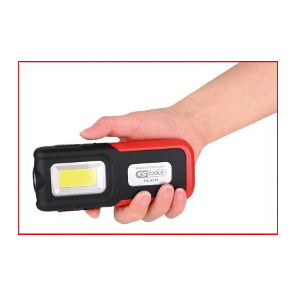 KS Tools Mobile Werkstatt-Handlampe knickbar 10W 500lm - Bild 3