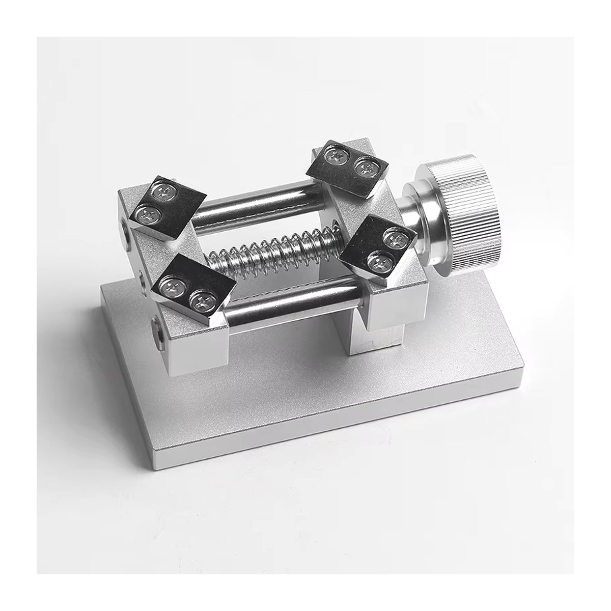 KTMGAVA Uhrmacherwerkzeug Set aus Metall zum Entfernen der Uhrenlünette und Batterie, Gehäuseöffner für die Rückseite, Rot und Alufarben, 30–40 mm - Bild 2