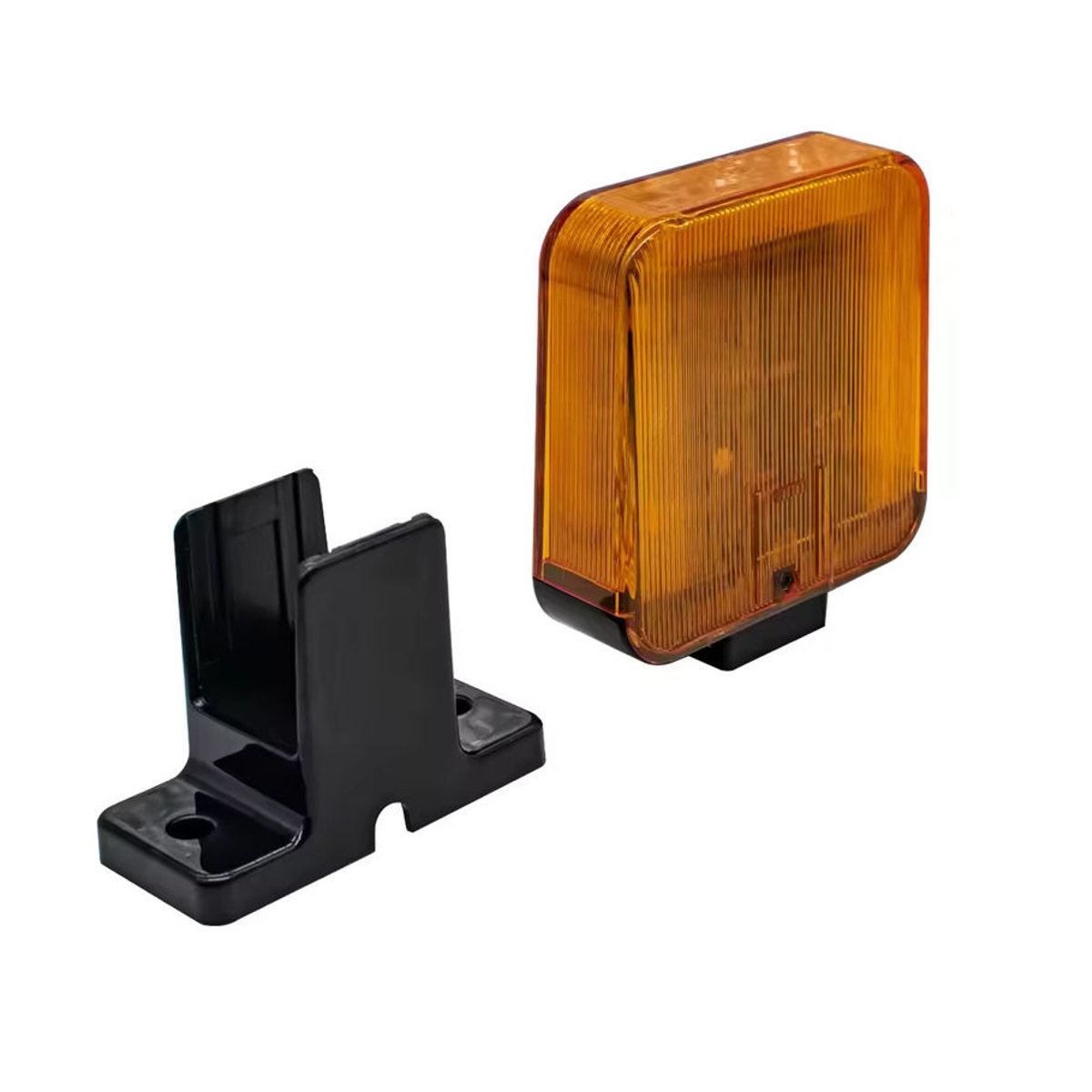 KUANGZIPENG Wandleuchte LED Signal Alarm Licht Orange Universal 12V-256V Outdoor Strobe Blinklicht mit Wandhalterung für Notfall und Warnung - Bild 3
