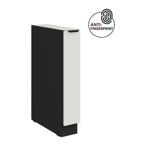 Küchen Unterschrank Schrankauszug ARIA Weiß ultra matt Anti Fingerprint Modern