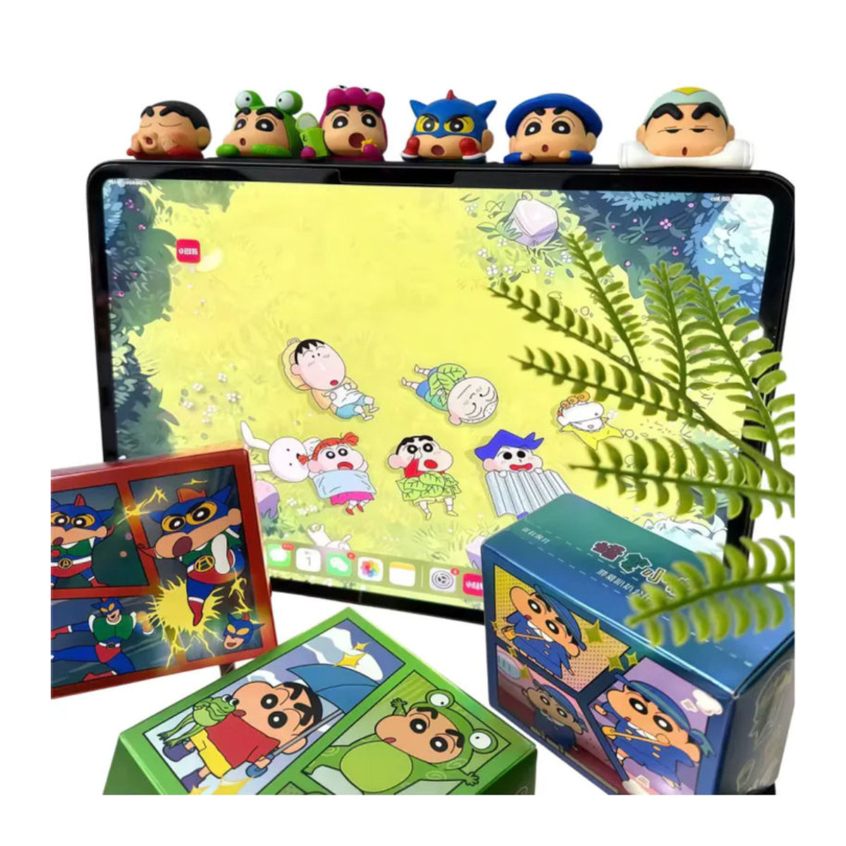 Kucikuji Crayon Shin-Chan Blindbox-Figur Mehrfarbige Mini-Überraschungs-Sammelfiguren aus Kunststoff zur Dekoration - Bild 2