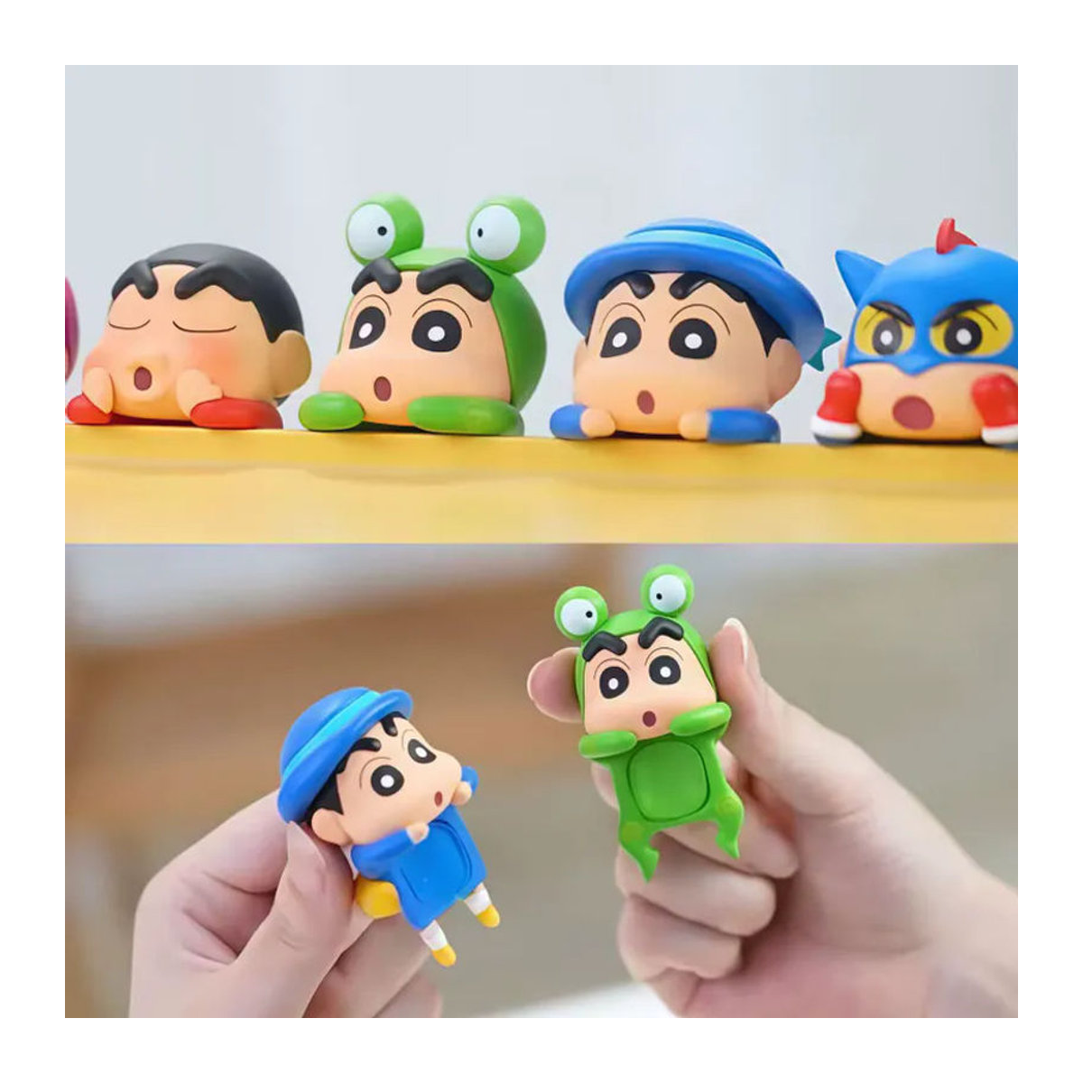 Kucikuji Crayon Shin-Chan Blindbox-Figur Mehrfarbige Mini-Überraschungs-Sammelfiguren aus Kunststoff zur Dekoration - Bild 3
