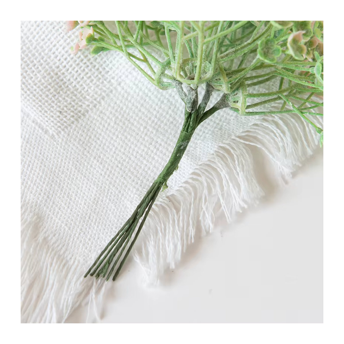 Künstliche Gypsophila Pflanze von smr in Grün und Mehrfarbig für Dekoration, Hochzeit und DIY-Projekte - Bild 5