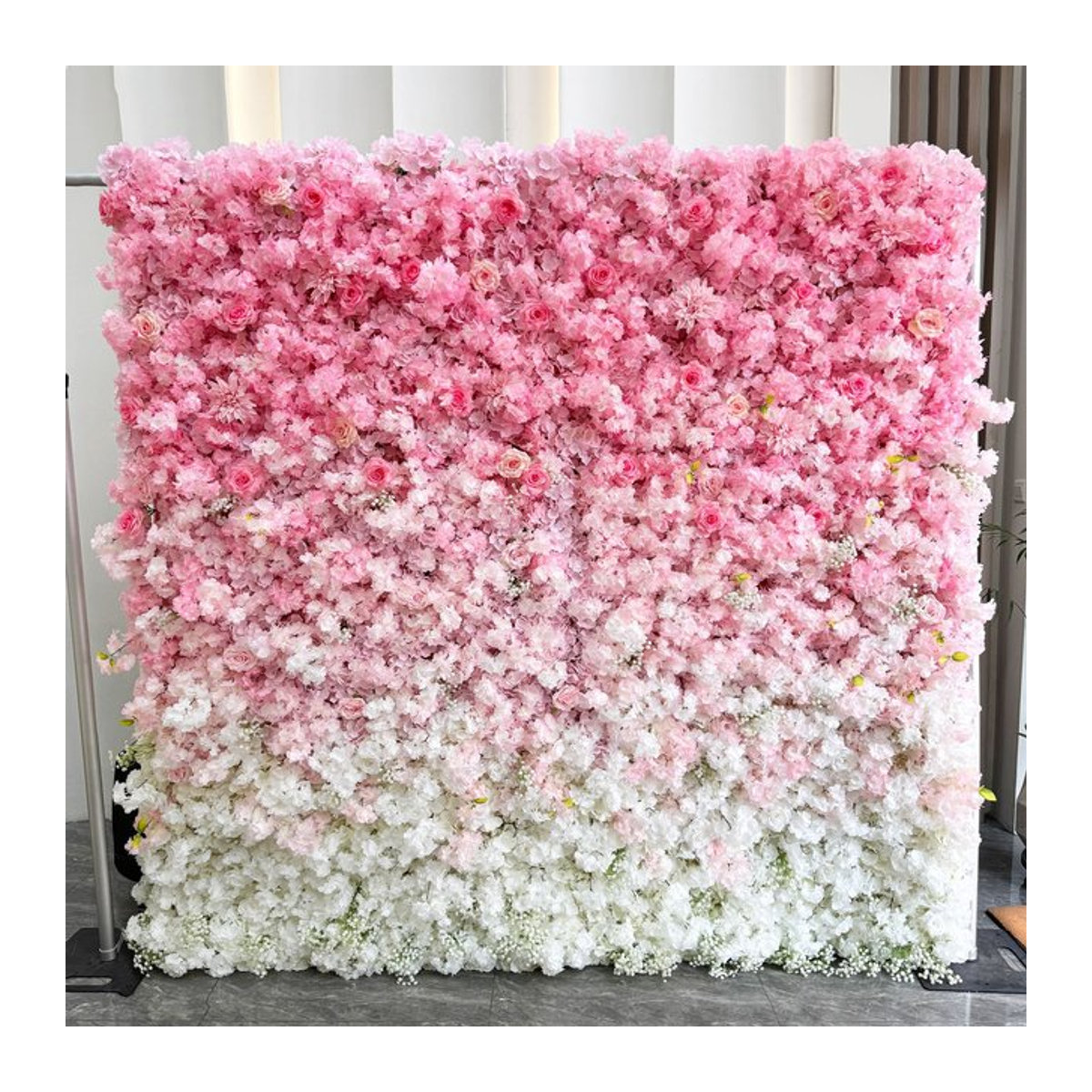 Künstliche Kirschblüten Wanddekoration in Rosa für Hochzeiten und Foto-Hintergründe - Bild 1