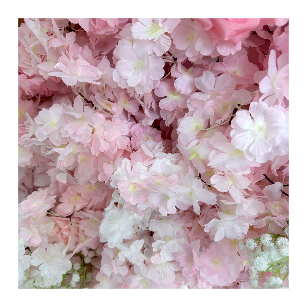 Künstliche Kirschblüten Wanddekoration in Rosa für Hochzeiten und Foto-Hintergründe - Bild 4