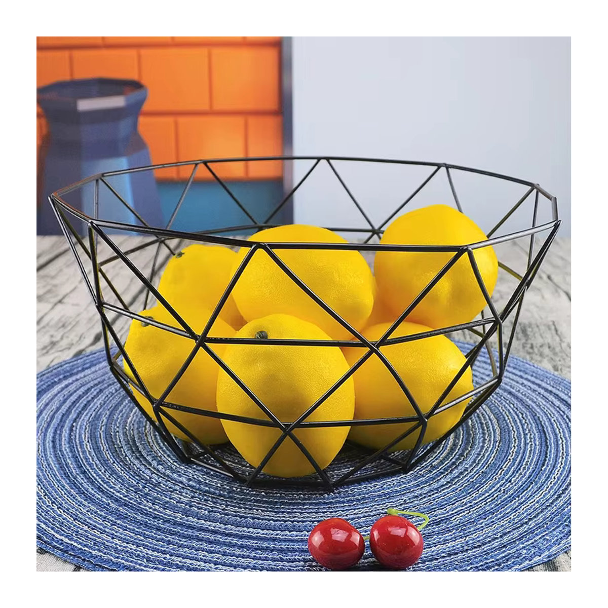 Künstliche Zitronen als Deko-Obst in Gelb für deine Tischdekoration und Garten-Ornamentik, 2er oder 5er Set aus Kunststoff - Bild 3
