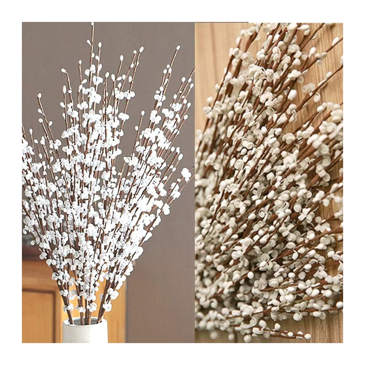 Künstlicher Jasmin Brautstrauß in Weiß für Dekorationen und DIY-Geschenke - Bild 5