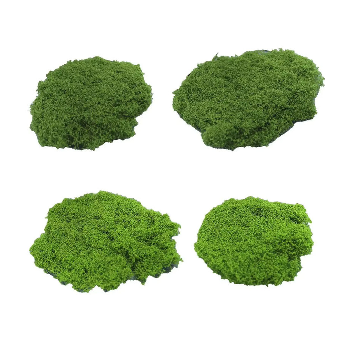 Künstliches Moos aus Textil in Grün für DIY Dekorationen, Bonsai und Mini-Landschaften (20g) - Bild 3