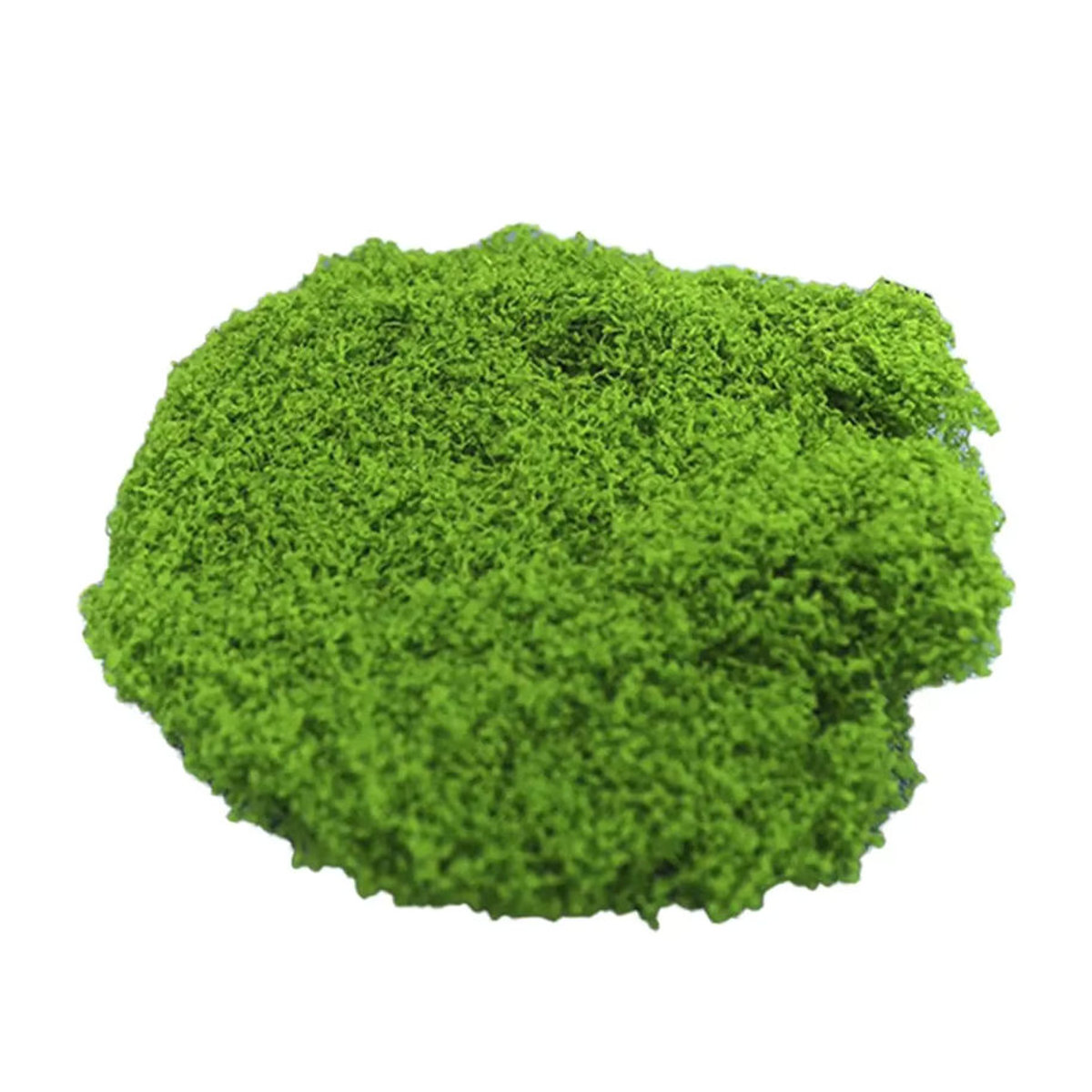 Künstliches Moos aus Textil in Grün für DIY Dekorationen, Bonsai und Mini-Landschaften (20g) - Bild 5