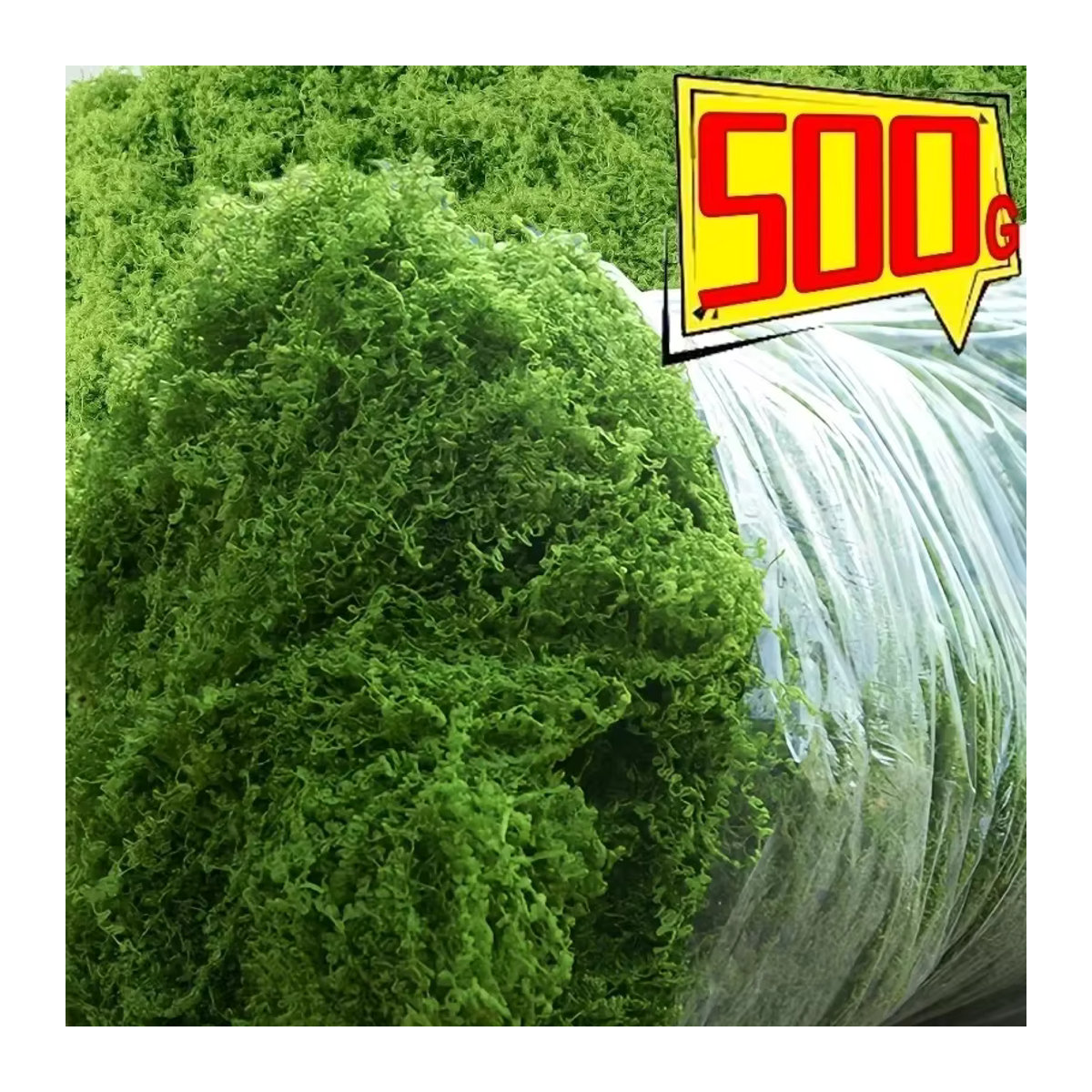 Künstliches Moos in Grün für DIY Handwerk und Garten Dekoration, 30g - Bild 3