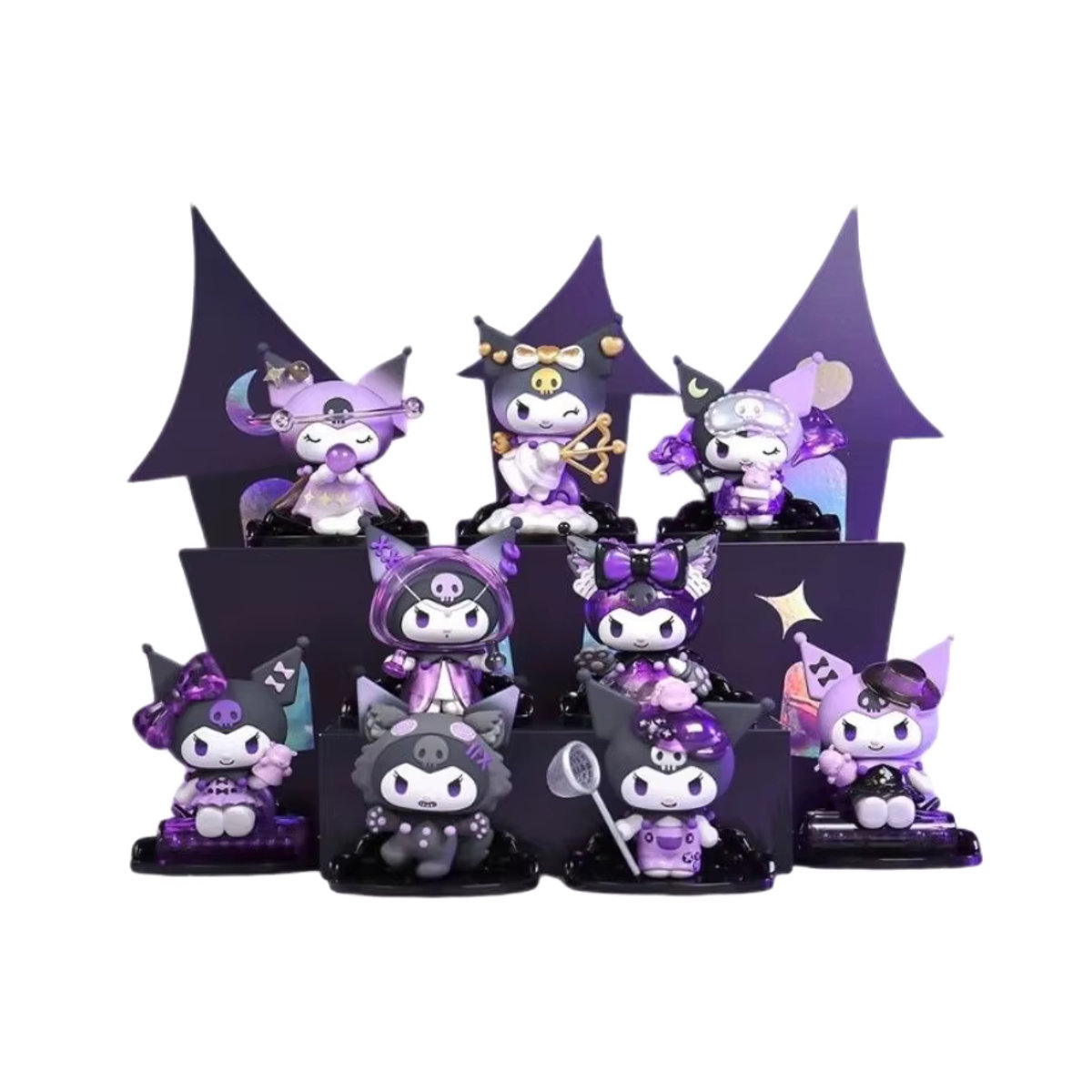 Kuromi Anime Figur Werwolf Magie Festival Serie Blind Box Sammelmodell aus Kunststoff in Mehrfarbig - Bild 2