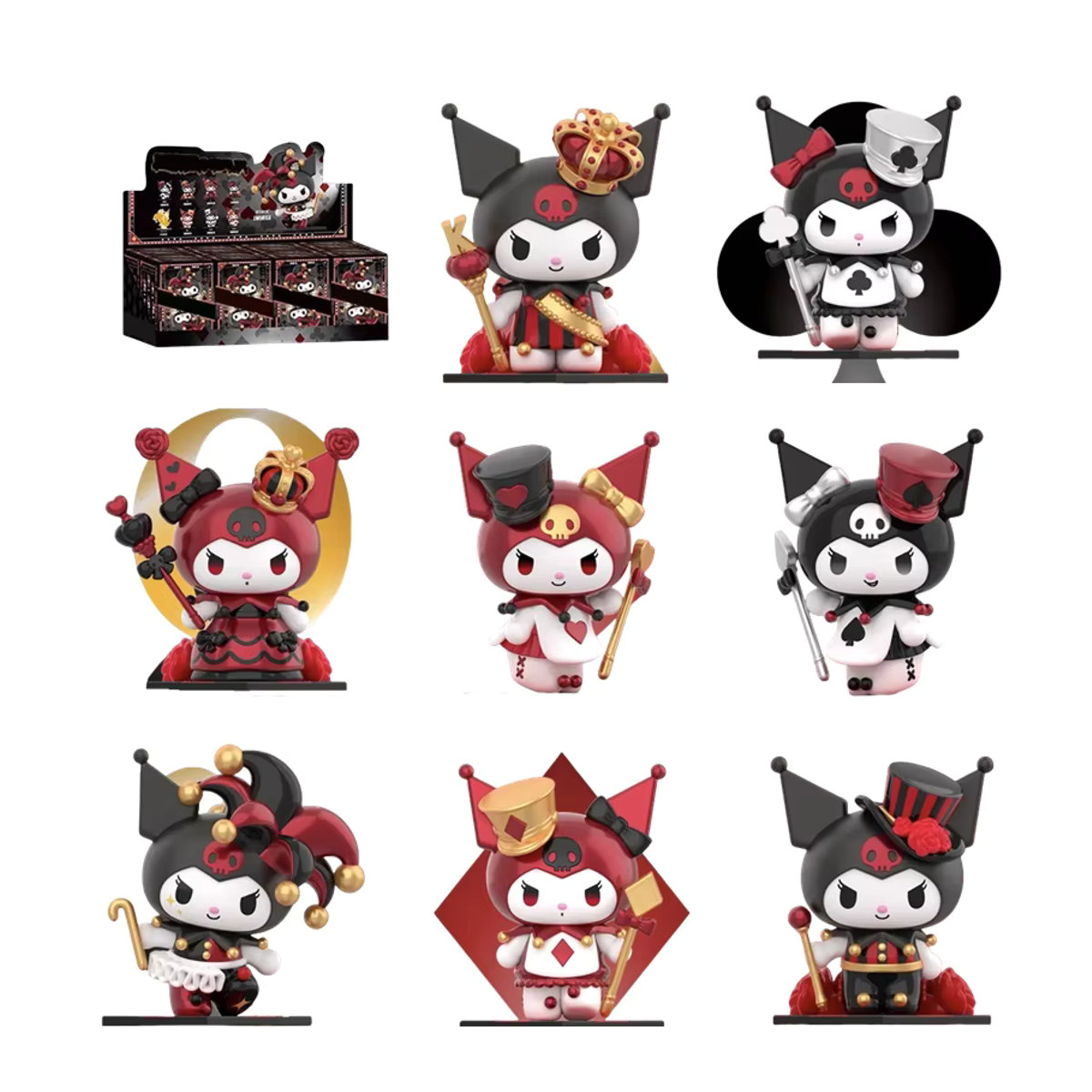 Kuromi Anime Figur Werwolf Magie Festival Serie Blind Box Sammelmodell aus Kunststoff in Mehrfarbig - Bild 3