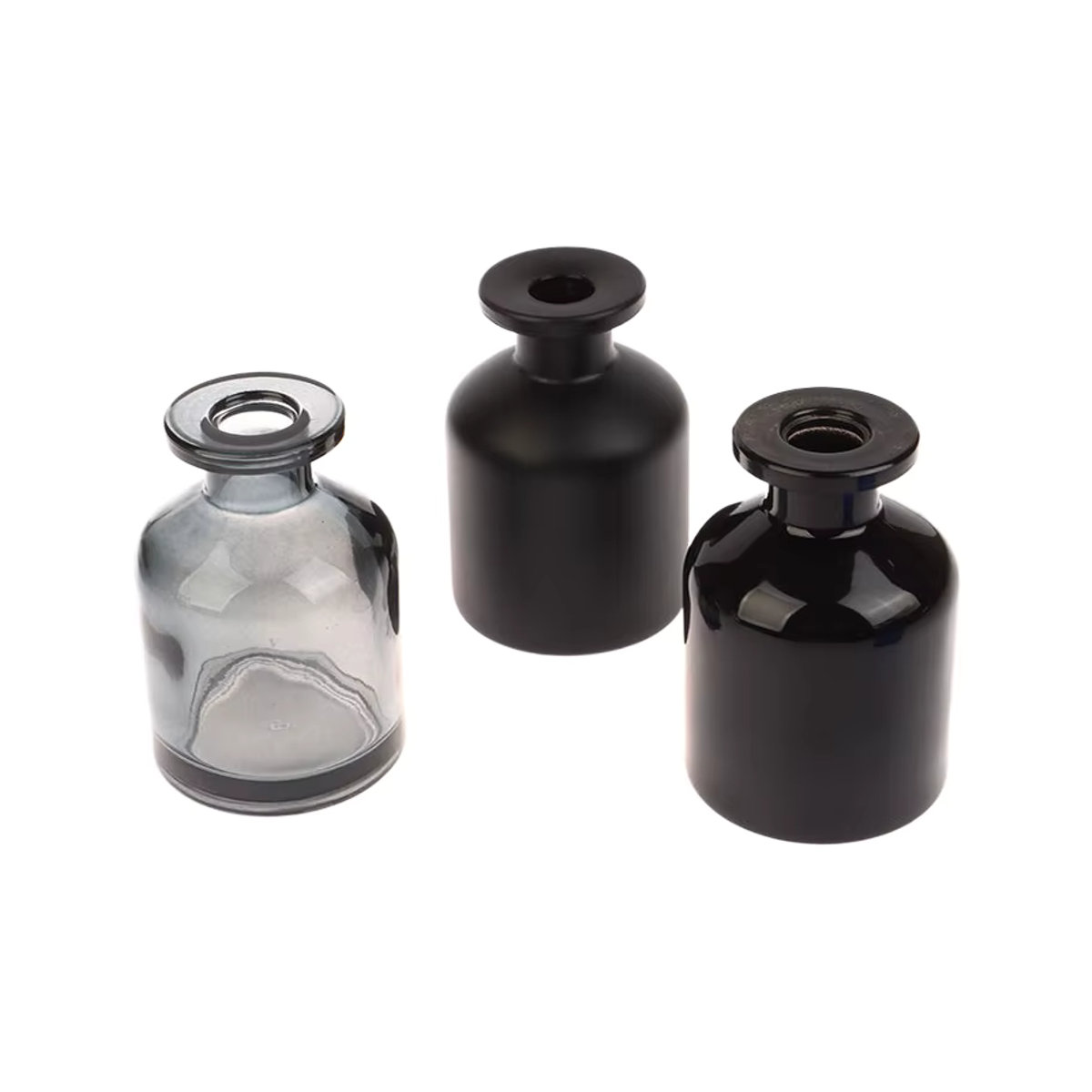 KuZHEN Leere Glasflasche für ätherische Öle und Aromatherapie, Schwarz, 100 ml - Bild 3