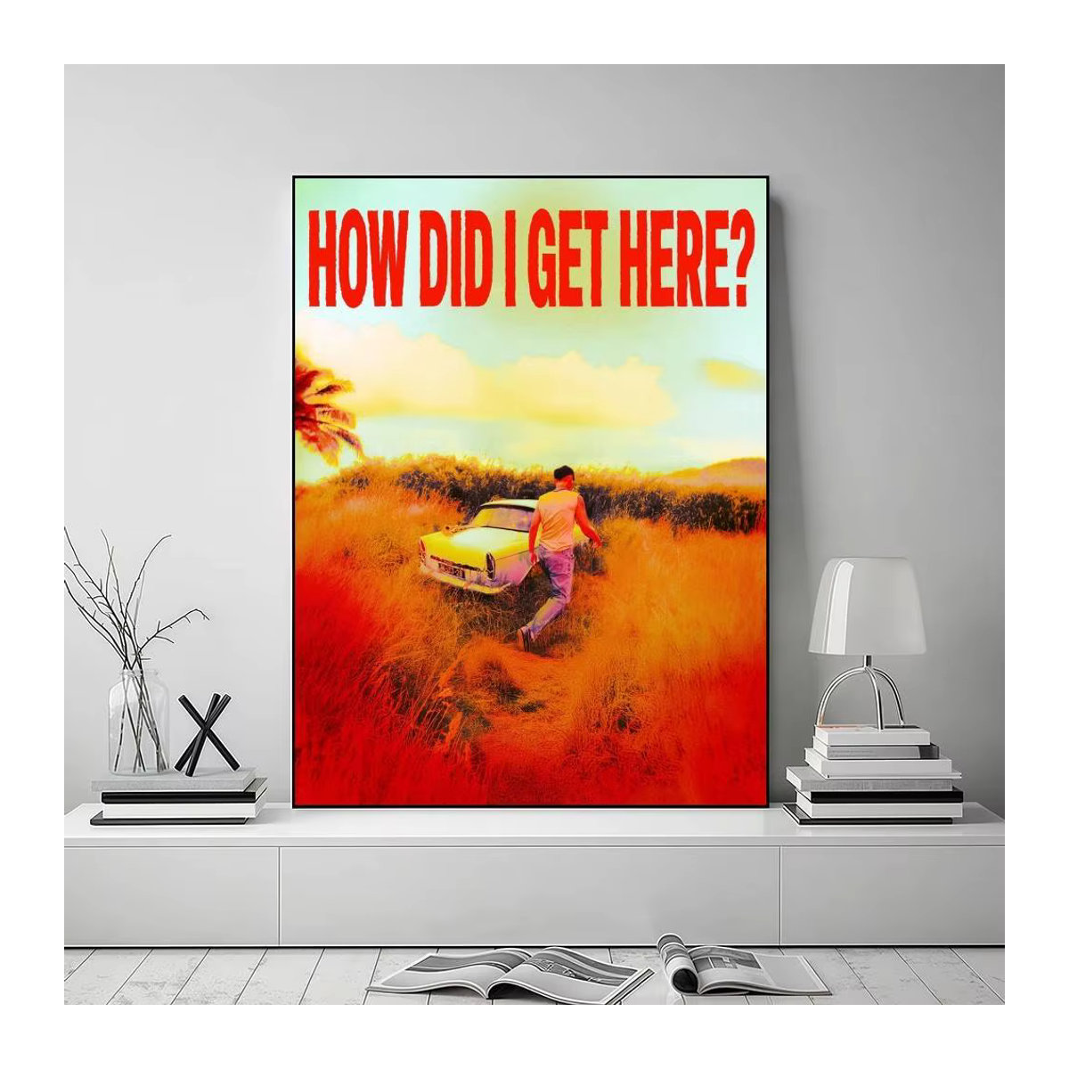L-Louis T-Tomlinson How Did I Get Here hochauflösender Poster-Aufkleber, mehrfarbig, rechteckig - Bild 4