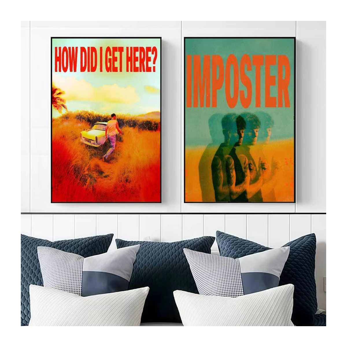 L-Louis T-Tomlinson How Did I Get Here hochauflösender Poster-Aufkleber, mehrfarbig, rechteckig - Bild 5