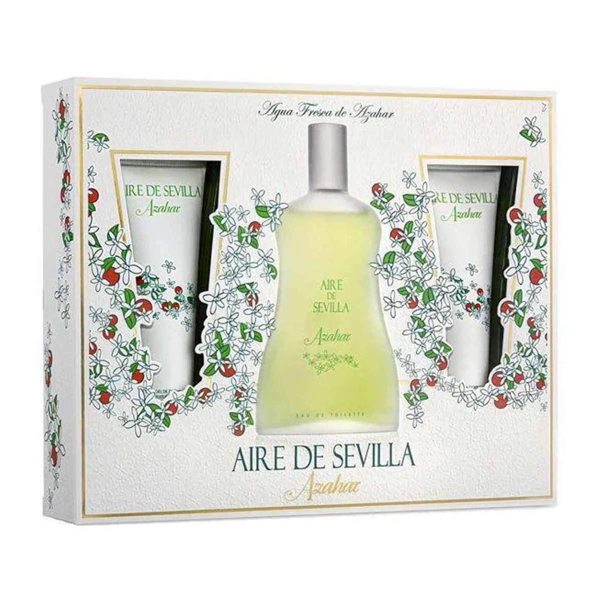 La Case Azahar Air de Séville Set mit 3 Stück Orangenblüten-Wasser in Weiß - Bild 1