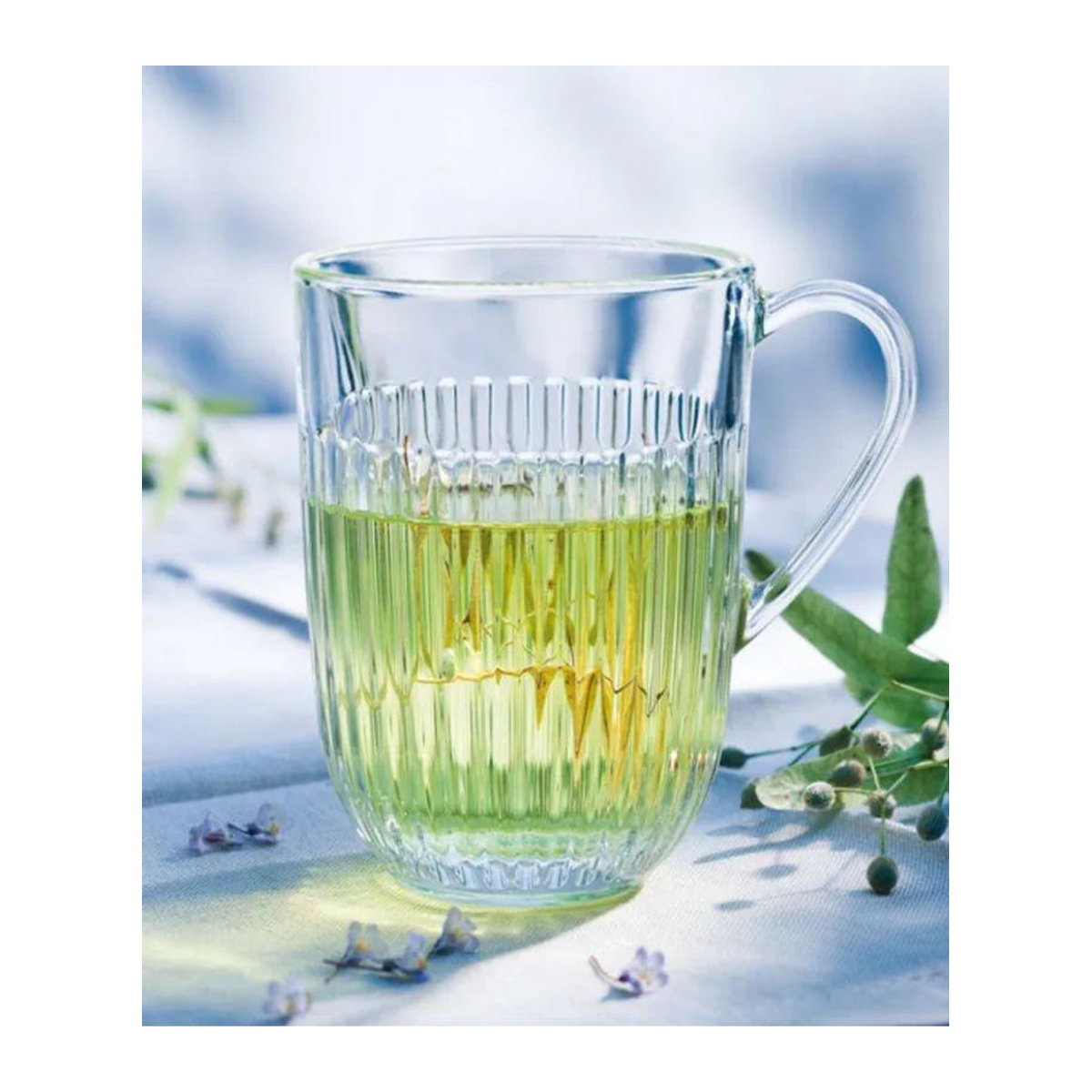 La Rochere Ouessant Glasbecher mit Henkel, transparent, 350 ml - Bild 3