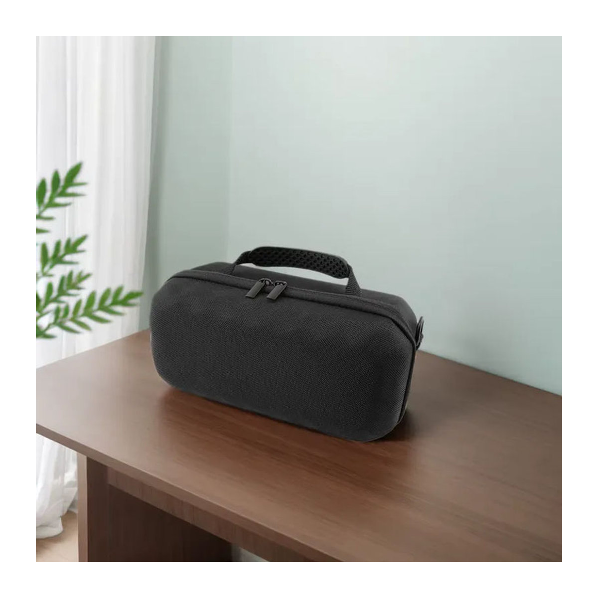 LAIMANEI Harte EVA-Reisetasche in Schwarz mit verstellbarem Schultergurt für JBL Charge 6 Bluetooth-Lautsprecher - Bild 4