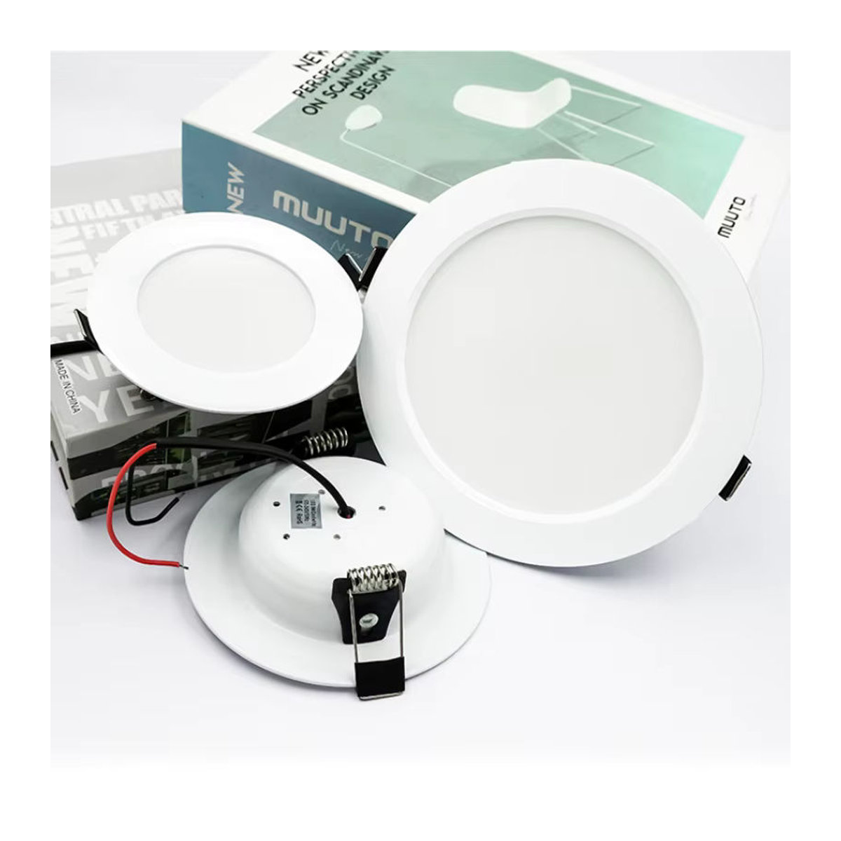 LARZI LED Einbaustrahler aus Aluminium in Weiß für Innenräume - Bild 3