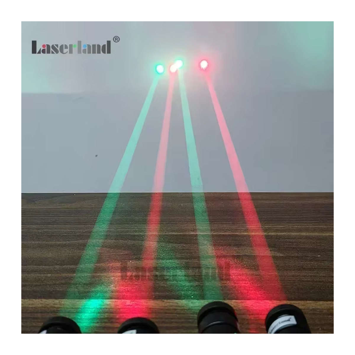 Laserland Fat Beam Laser Spukhaus Halloween DJ Vorhang in Schwarz aus Kunststoff - Bild 2