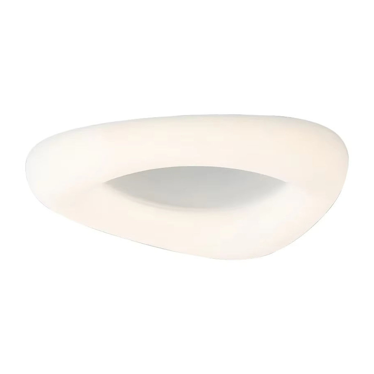 Lava Corki LED Pendelleuchte in Weiß, minimalistisches Design aus Acryl für Schlafzimmer, Esszimmer oder Arbeitszimmer - Bild 5