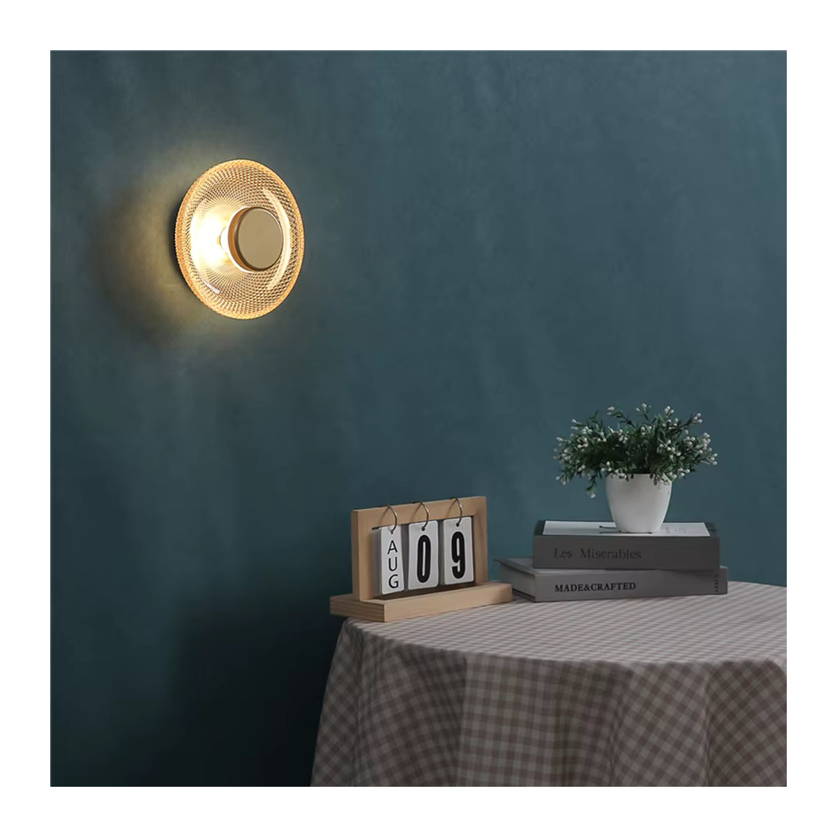 Lava Corki LED Wandlampe aus buntem Glas im skandinavischen Design - Bild 3