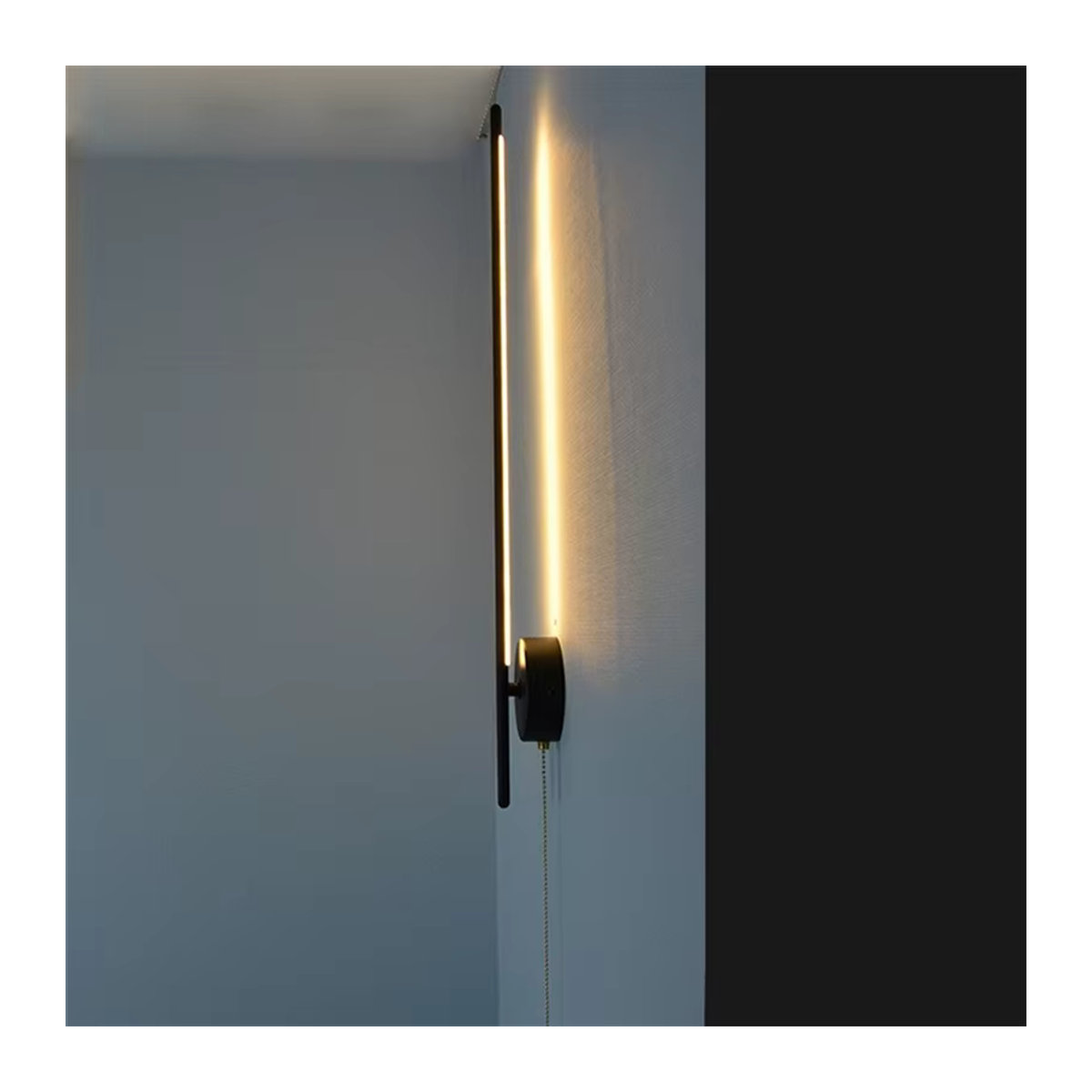 Lava Corki LED Wandleuchte im modernen skandinavischen Design, Silber, B/H: 60 x 60 cm - Bild 3