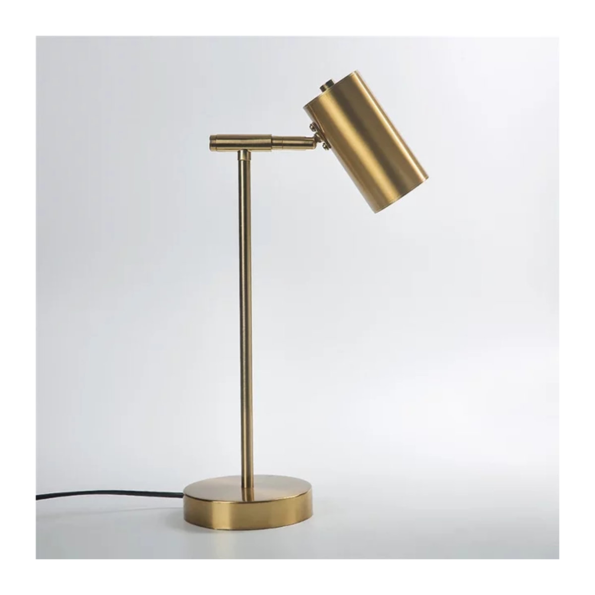 Lava Corki Moderne Tischlampe aus Metall in Gold für Wohnzimmer und Schlafzimmer - Bild 1