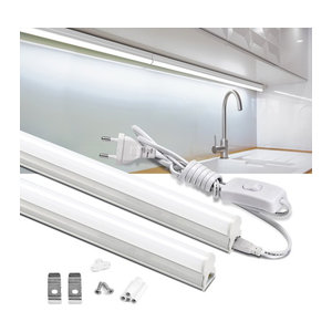 Lcamaw T5 LED Röhre Warmweiß 6 W, Länge: 30 cm