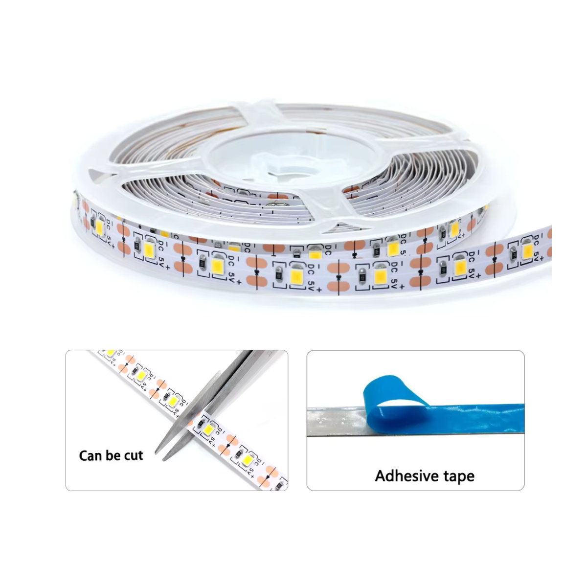 Lebeisenf LED Streifen Licht Set mit USB-Schalter in verschiedenen Farben und Längen für deine Home Decor Gestaltung - Bild 2