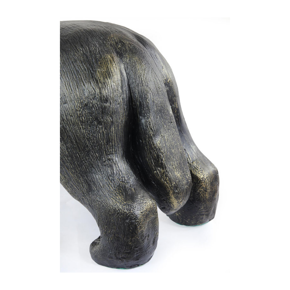 Lebensgroße Neufundländer Hundestatue von Art-Dog in Braun aus Kunstharz im Art Deco Stil - Bild 2