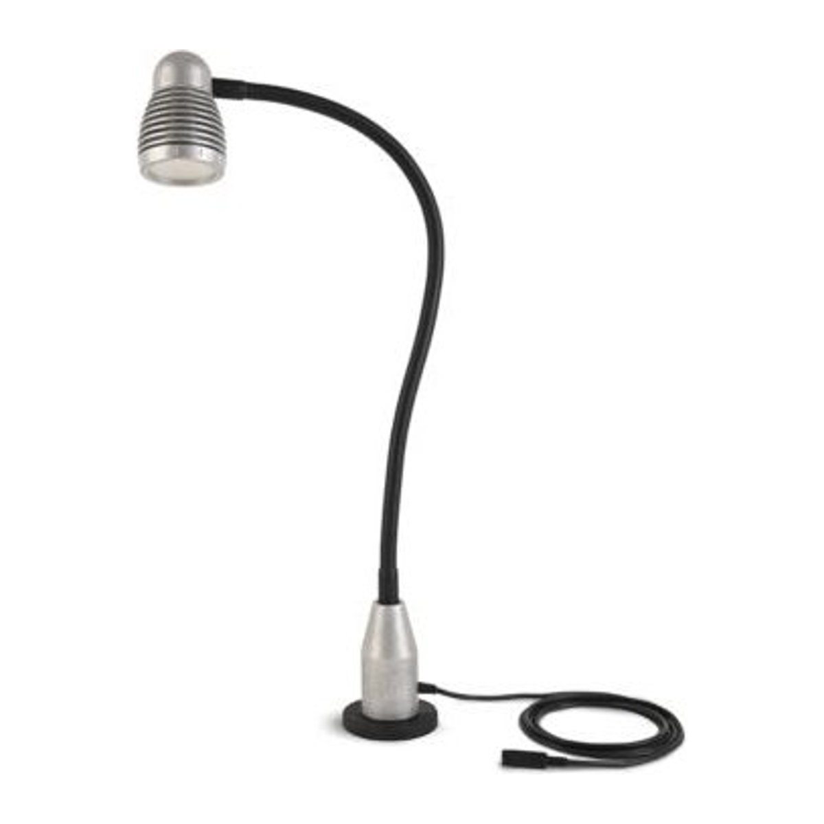 LED-Arbeitsleuchte Bauer & Böcker Flexi 90°, 4,5 W, 450 lm, 5500 K, dimmbar, neigbar, Magnetfuß, IP65, L 600 mm, Aluminium, grau-schwarz - Bild 1