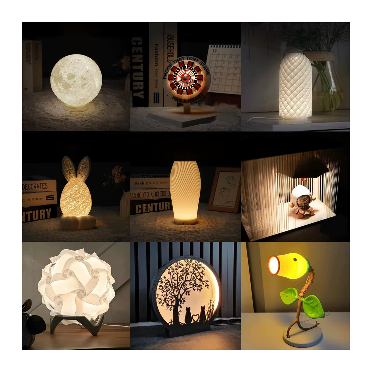 LED-Lampe MH001 für Bambulab A1, A1 Mini, P1P, P1S, X1, X1C, X1E in Weiß mit warmweißem Licht - Bild 2