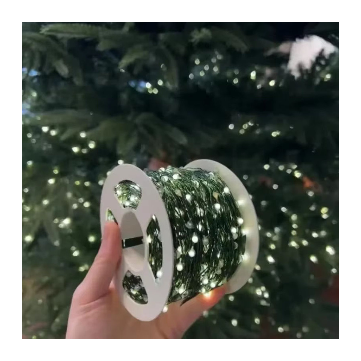 LED Lichterkette mit EU-Stecker und Fernbedienung für Weihnachten und Dekoration mit 8 Modi in OKAL RED EAST - Bild 5