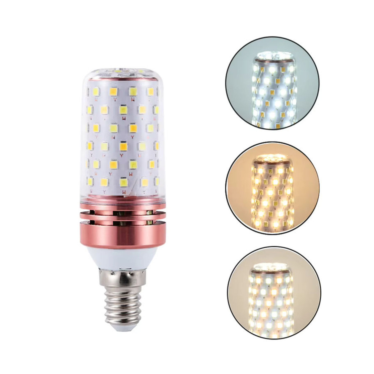 LED Maisbirne E27 Glühbirne für Kronleuchter und Heimdekoration - Bild 3