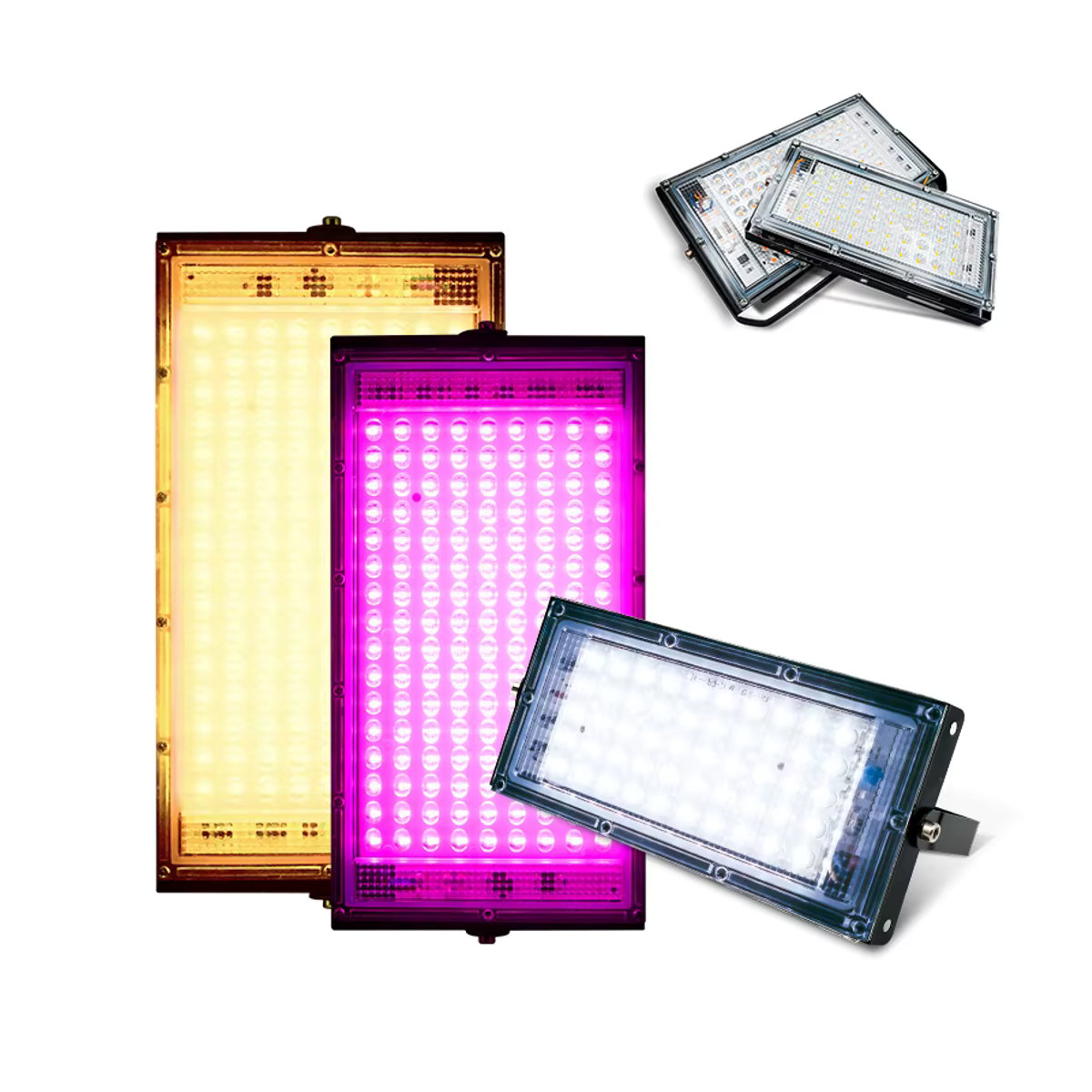 LED Pflanzenwachstumslampe mit Vollspektrum für Hydrokultur und Indoor-Pflanzen aus Aluminium - Bild 4