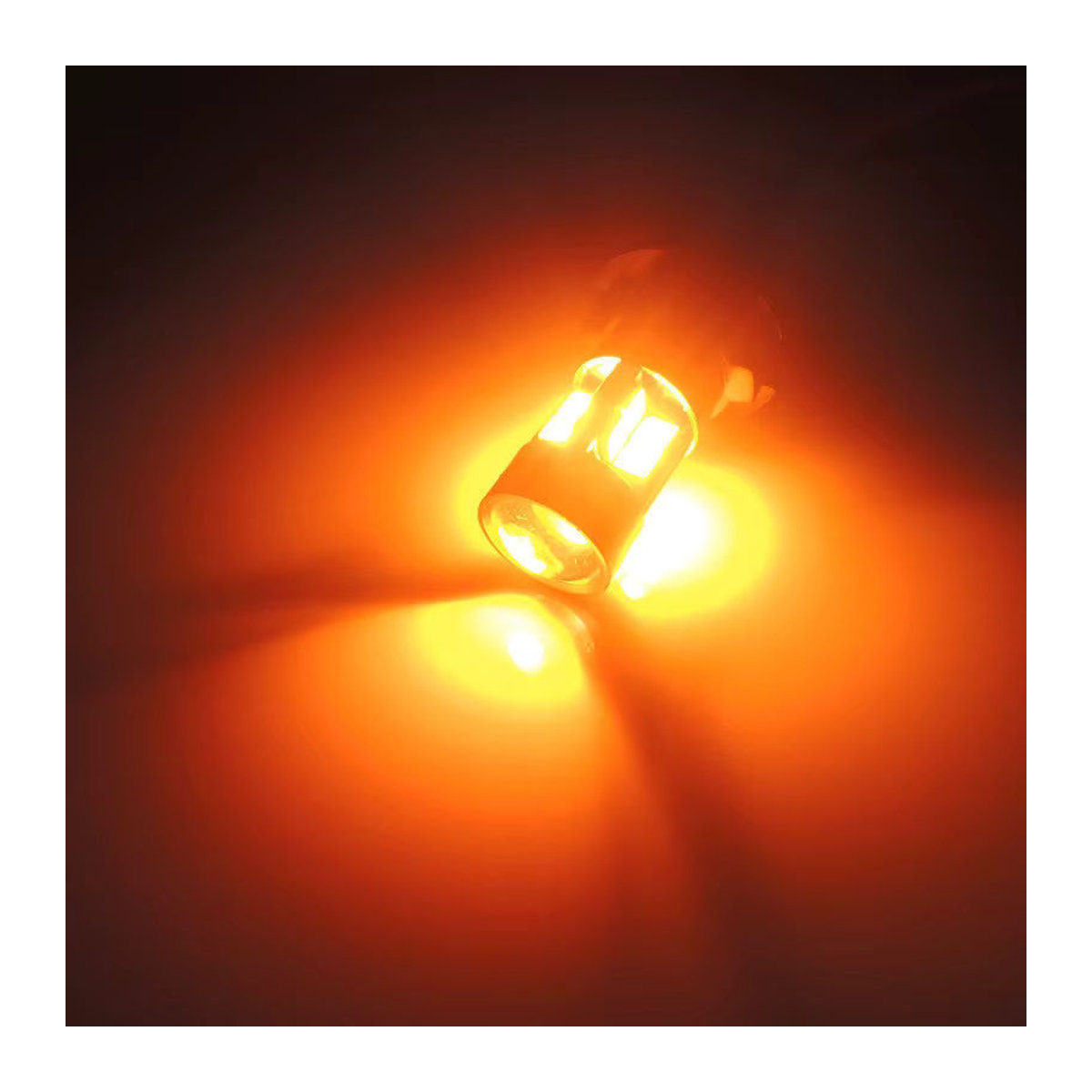 LED-Signallampen Set 1 Paar in Orange Bernstein 12V DC für T10 194NA 2525 2821 2827 - Bild 3