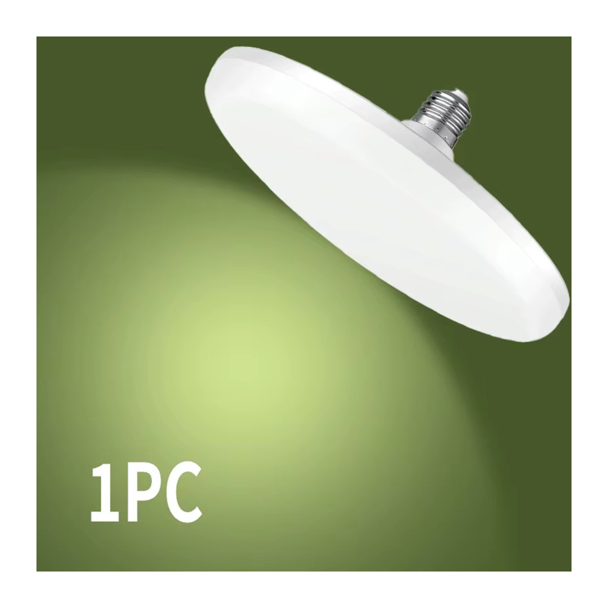 LED UFO Deckenleuchte mit E27-Sockel, 12 W, 6500 K Kaltweiß, 220 V Energiesparlampe für die Innenbeleuchtung - Bild 4